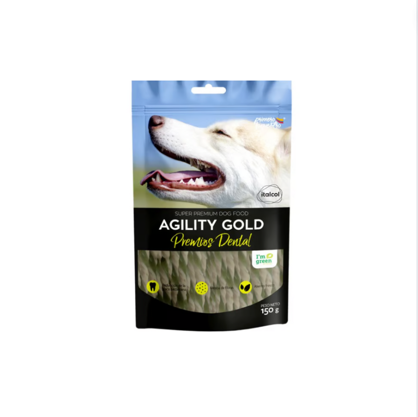 AGILITY GOLD PREMIOS DENTAL 150 GR