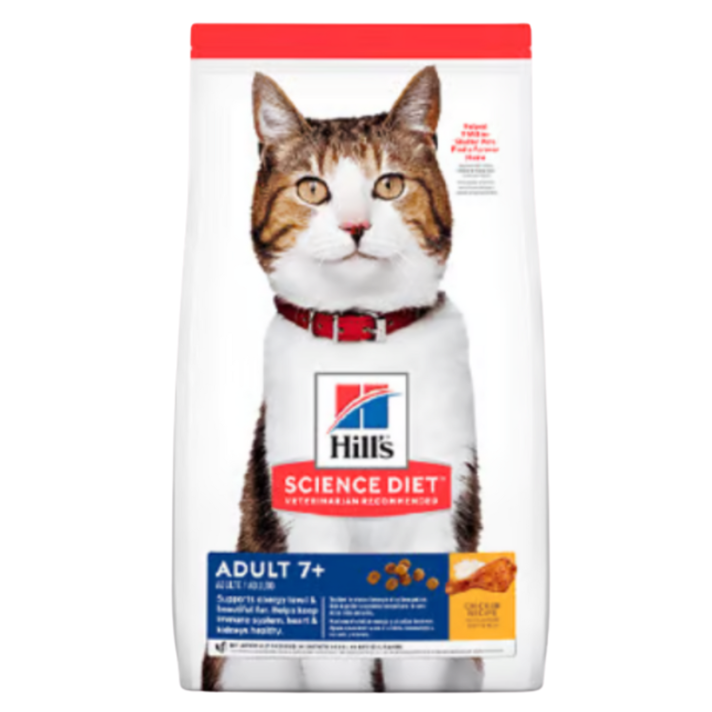 HILLS F ADULT 7+ X 4 LB - 1.81 KG