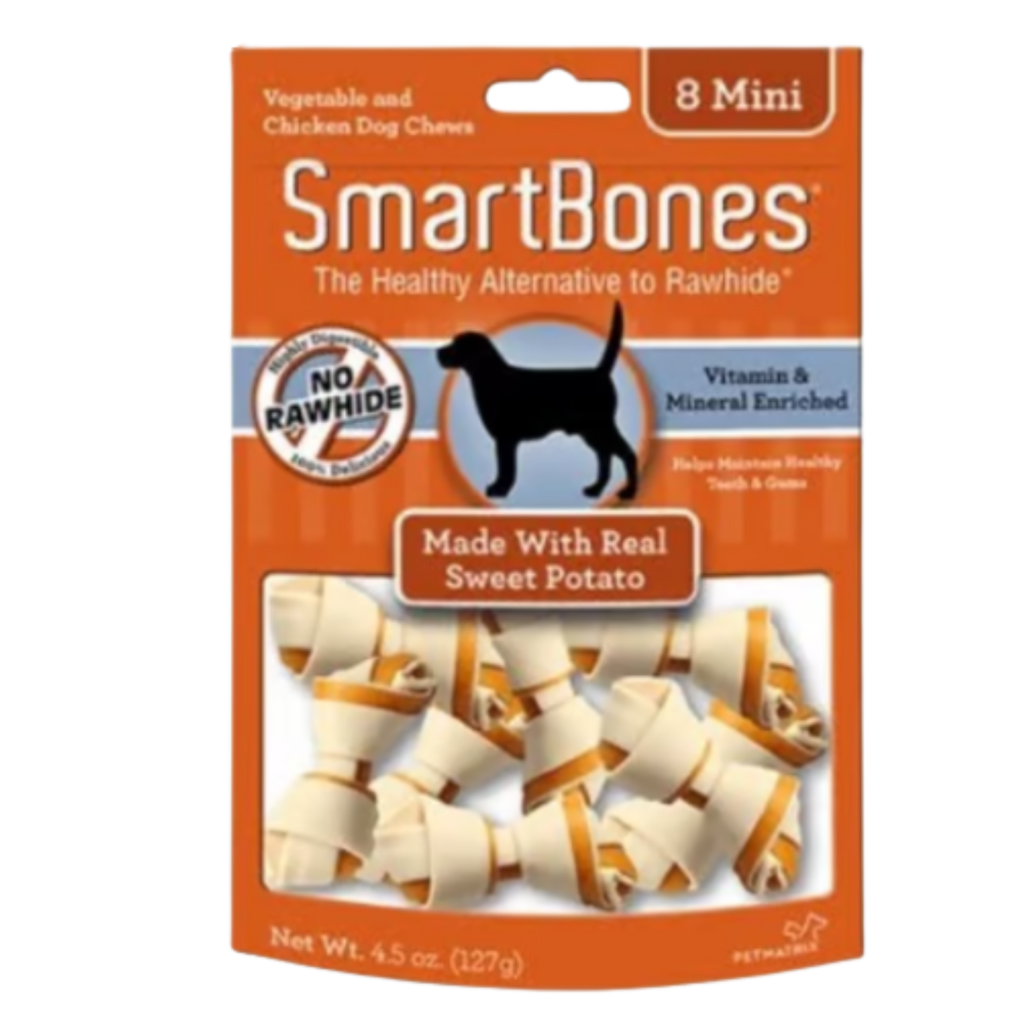 SMARTBONES SWEET POTATO MINI X 8 PK