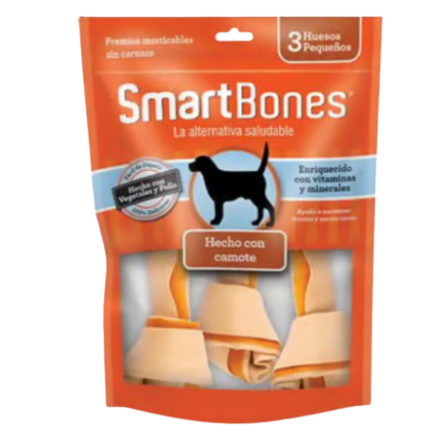 SMARTBONES SWEET POTATO SMAL 3 PK