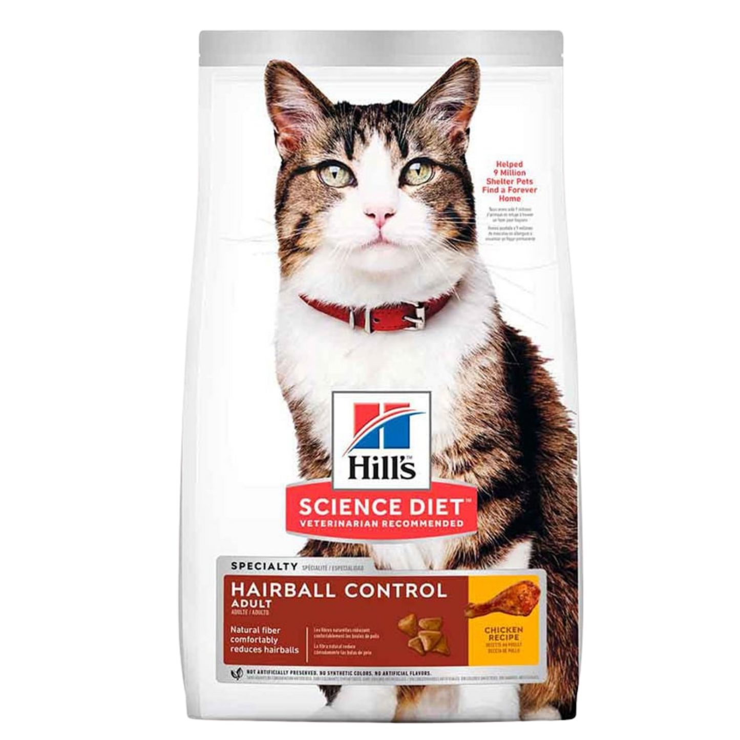 HILLS F ADULTO HAIRBALL X 3.5 LB - 1,59 KG