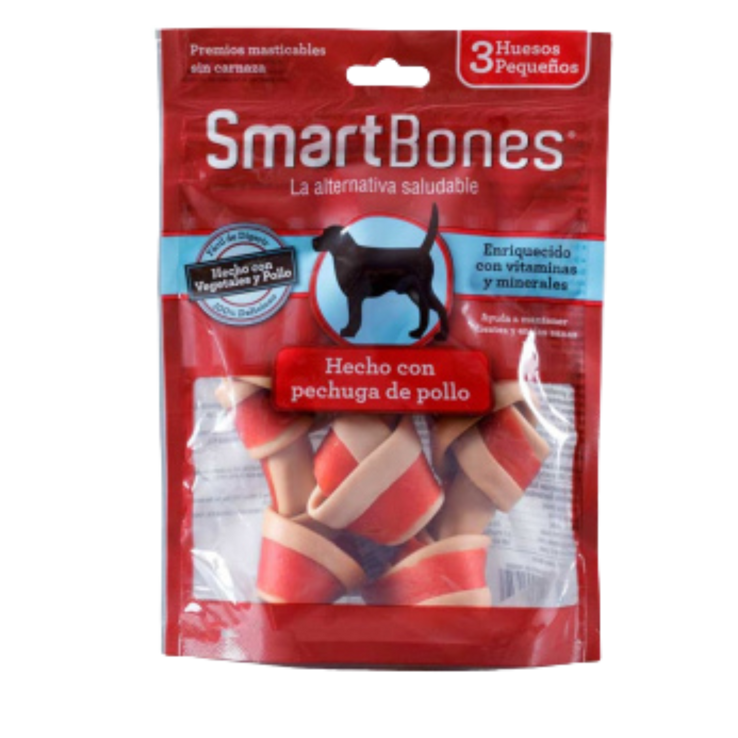 SMARTBONES CHIKEN SMALL X 3 PK