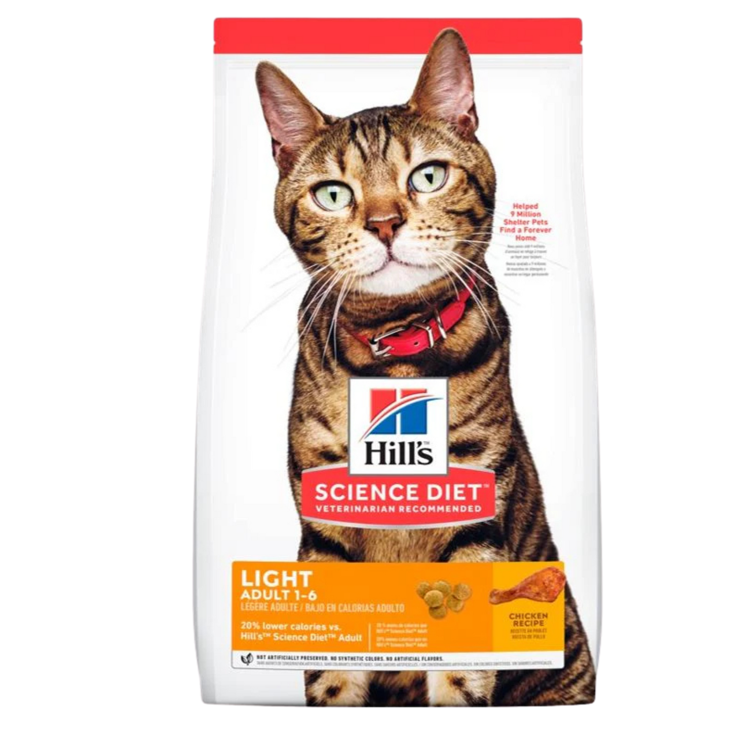 HILLS F ADULTO LIGHT X 4 LB - 1.81 KG