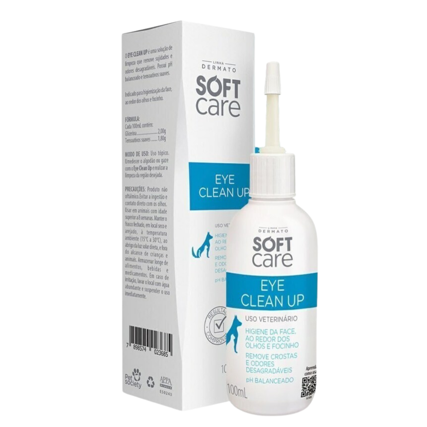 SOFT CARE EYE CLEAN UP X 100 ML