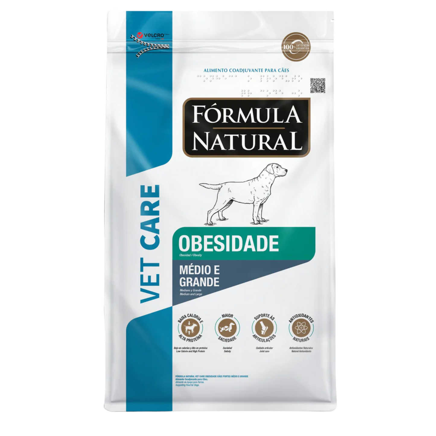 VET CARE OBESIDAD CAES MEDIO Y GRANDE X 2 KG