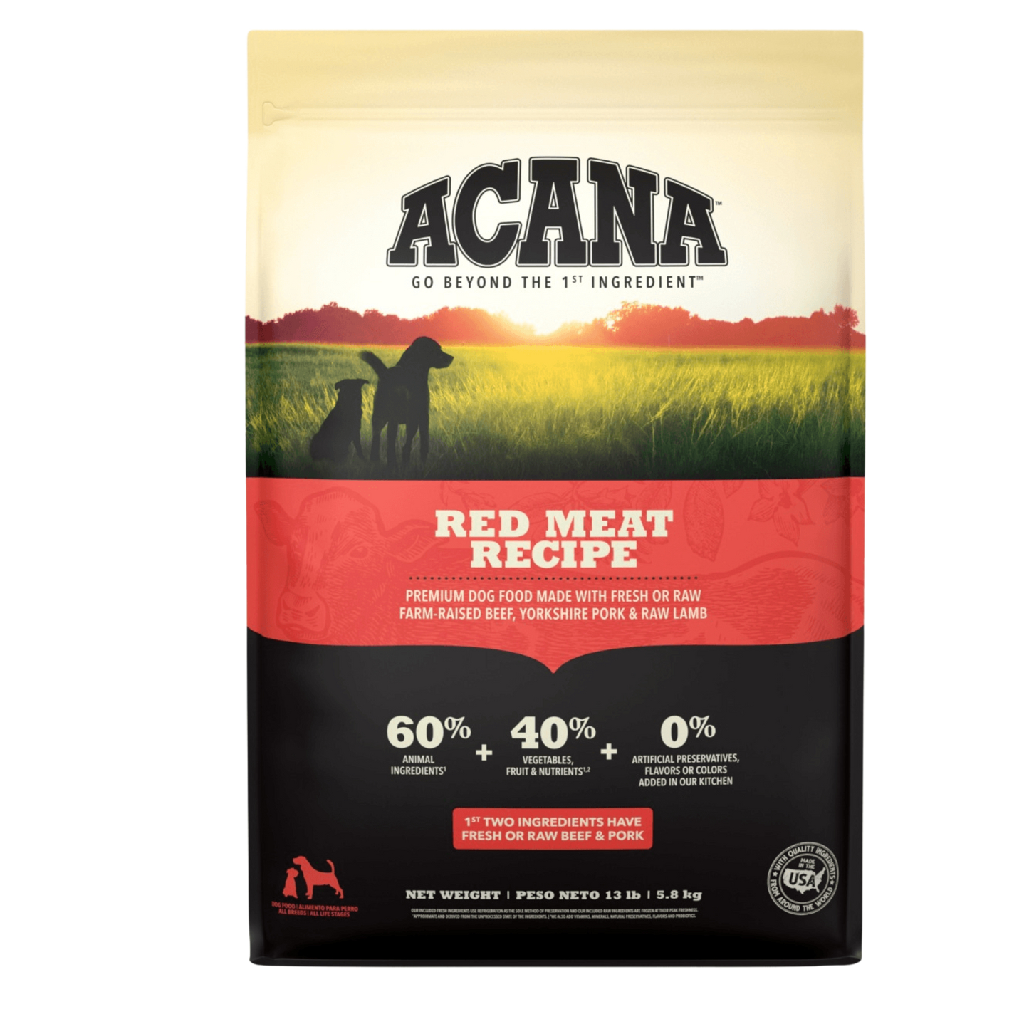 ACANA DOG RED MEAT X 2 KILOS