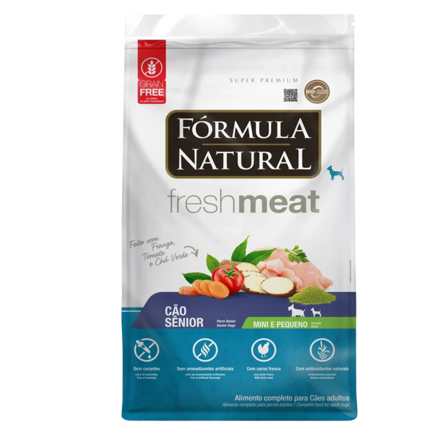 FRESH MEAT CAES SENIOR PORTE MINI Y PEQUEÃO POLLO X 1 KG