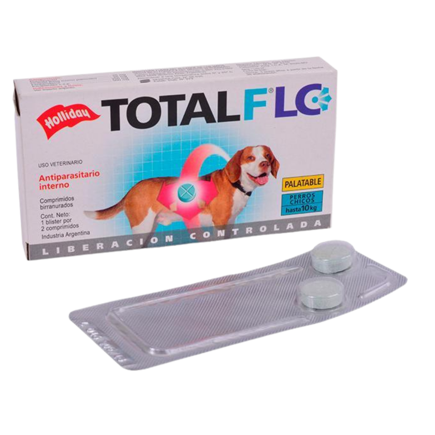 TOTAL FLC PERROS CHICOS C 2 COMPRIMIDOS
