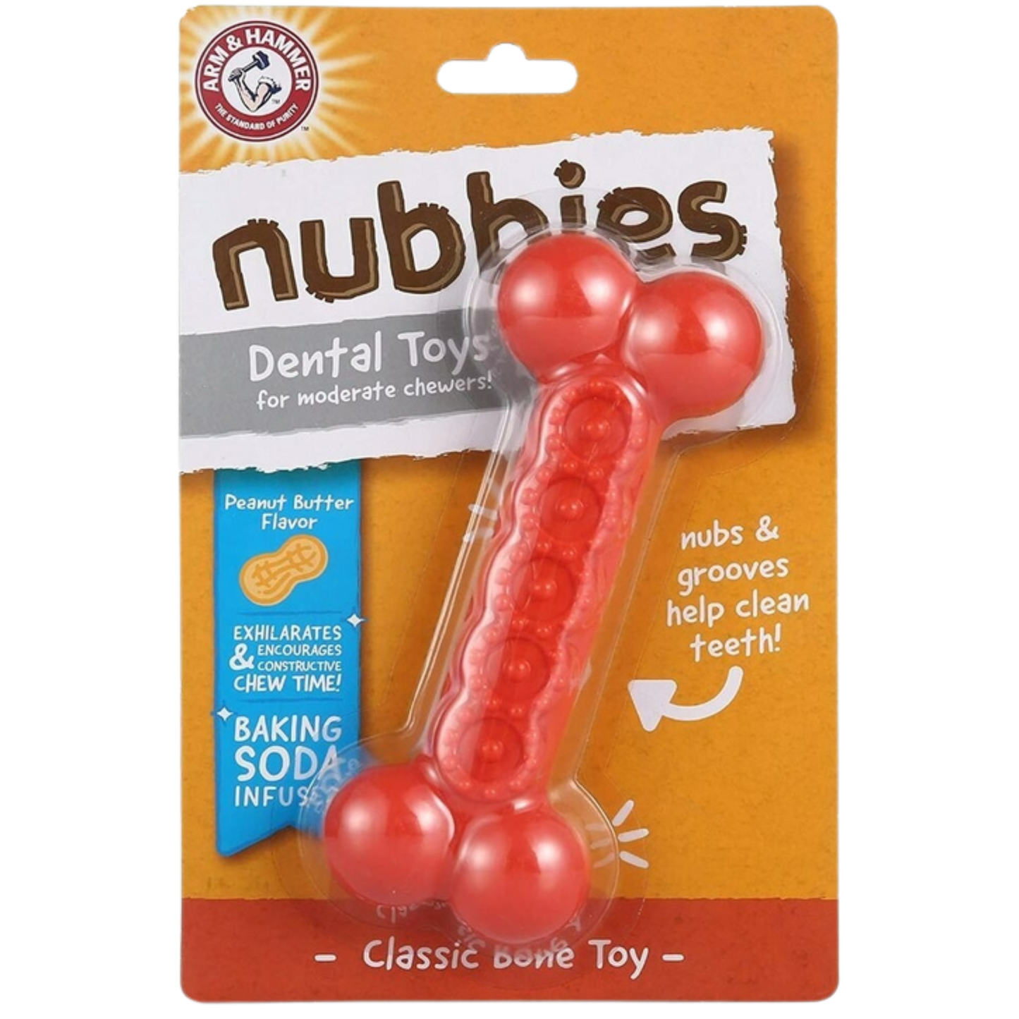 A&H PERRO NUBBIES CLASSIC BONE TOY