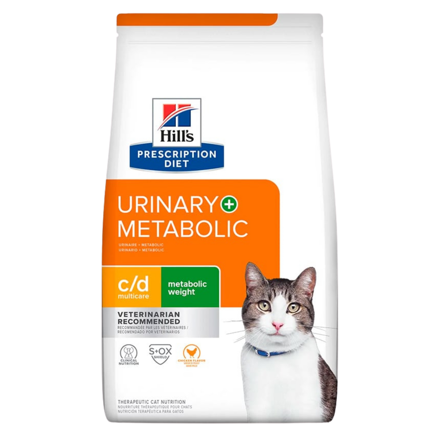 HILLS F METABOLIC + URINARY X 6.35 LB - 2.88 KG