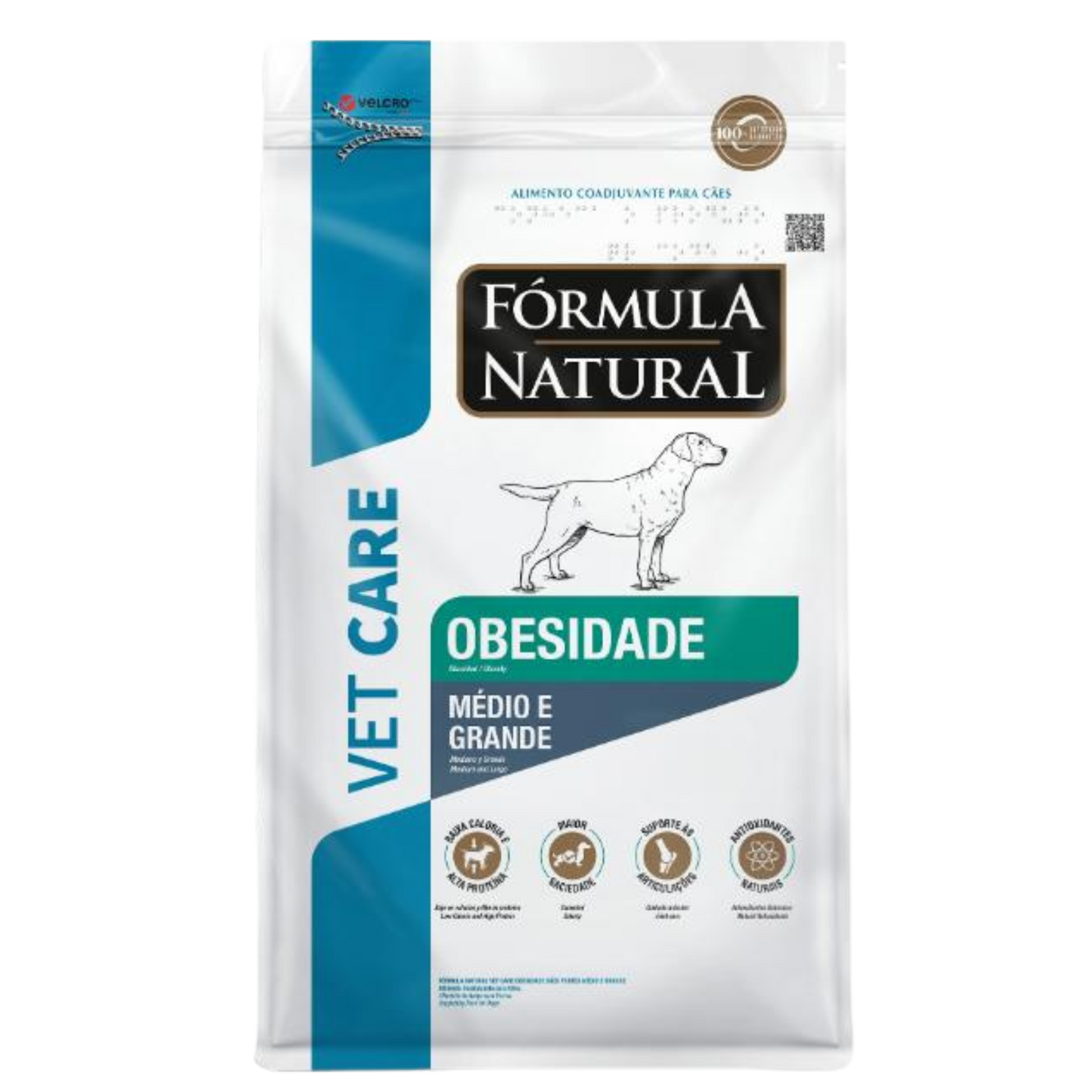 VET CARE OBESIDAD PERROS HUMEDO X 270 GR VERDE