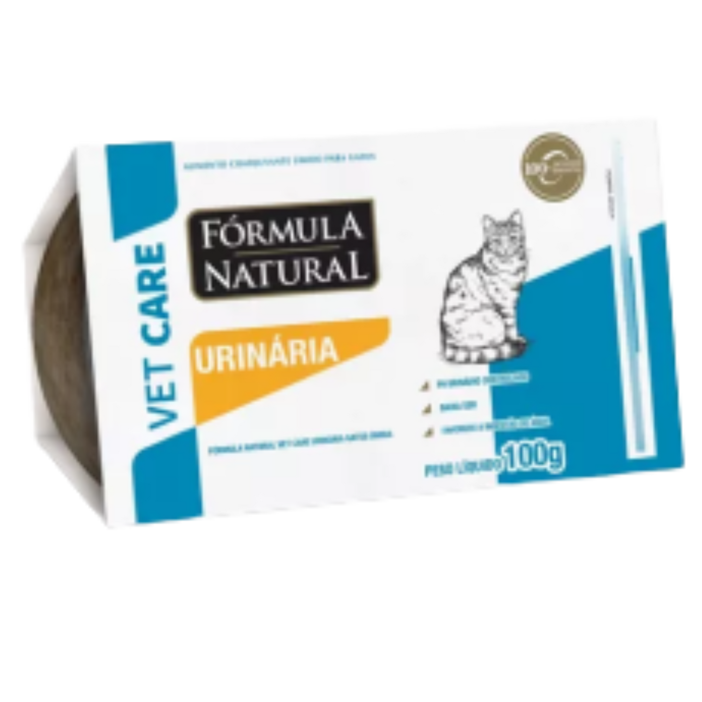 VET CARE URINARIO GATOS HUMEDO X 100 GR AMARILLO