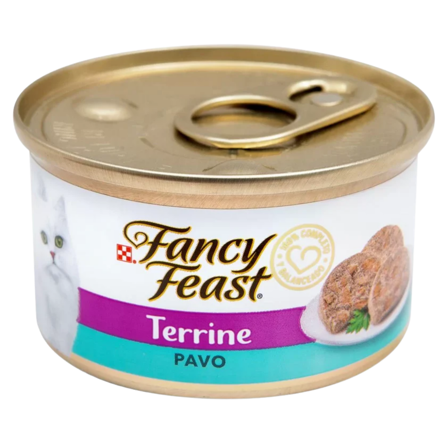 FANCY FEAST LATA TERRINE PAVO X 85 GR