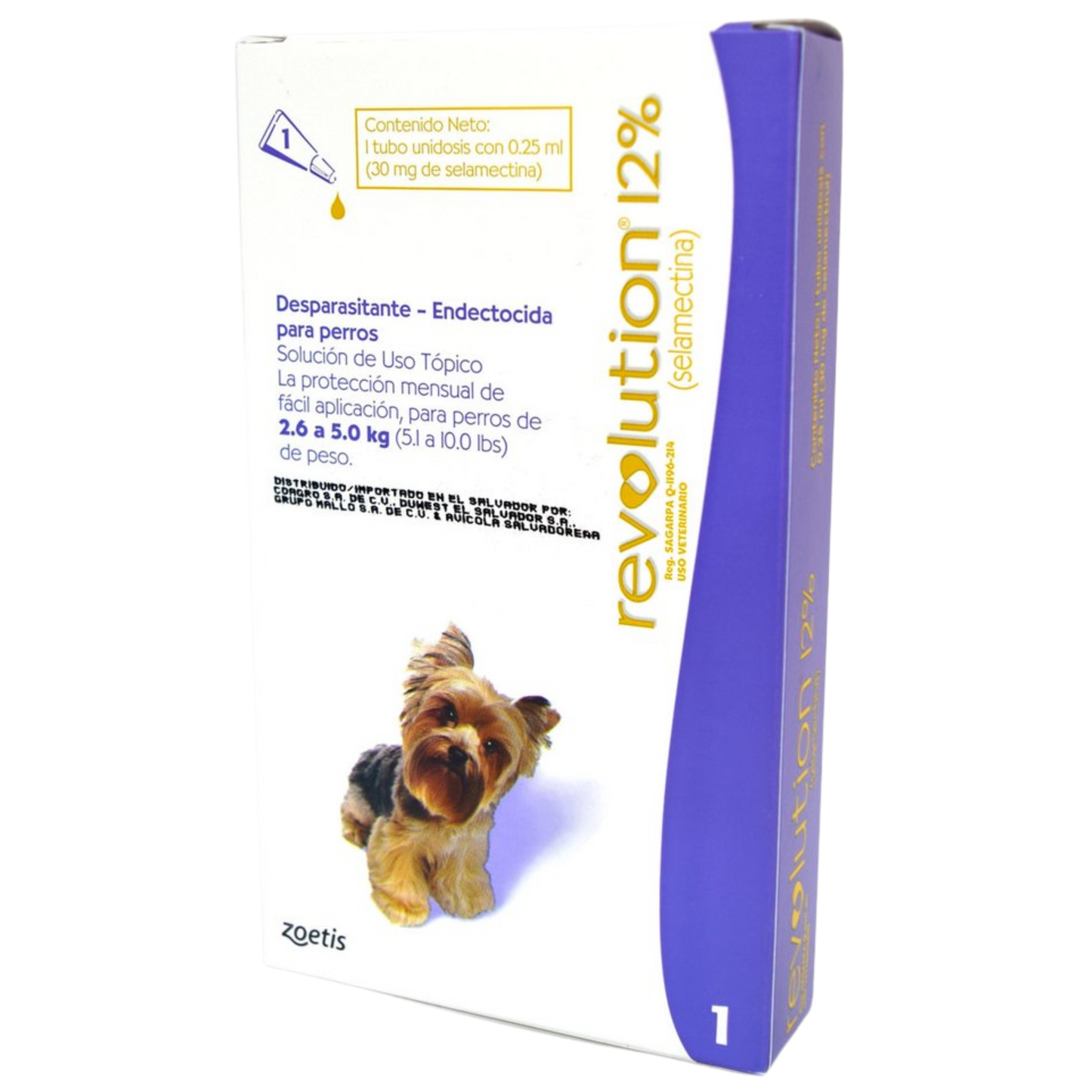 REVOLUTION 12% X 0.25 ML LILA