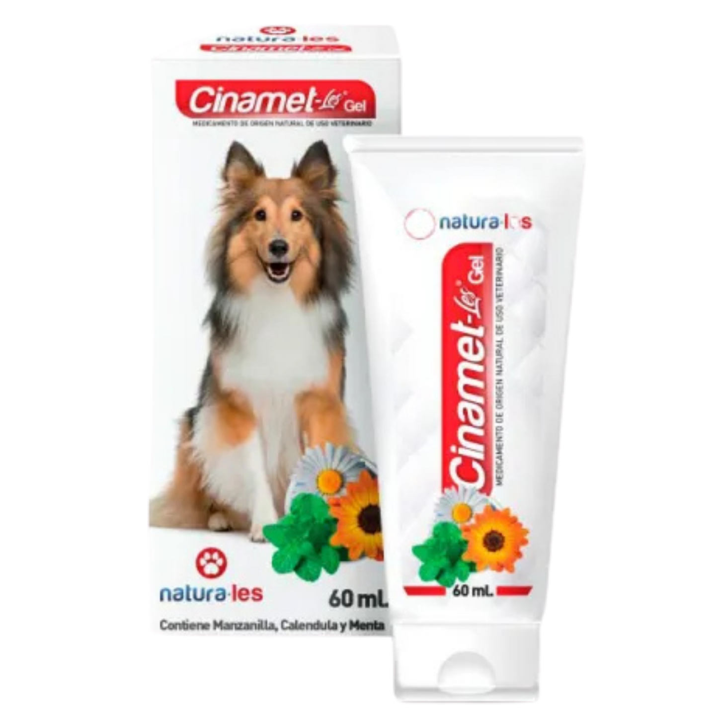 CINAMET -LES TUBO COLAP X 60 ML PERROS
