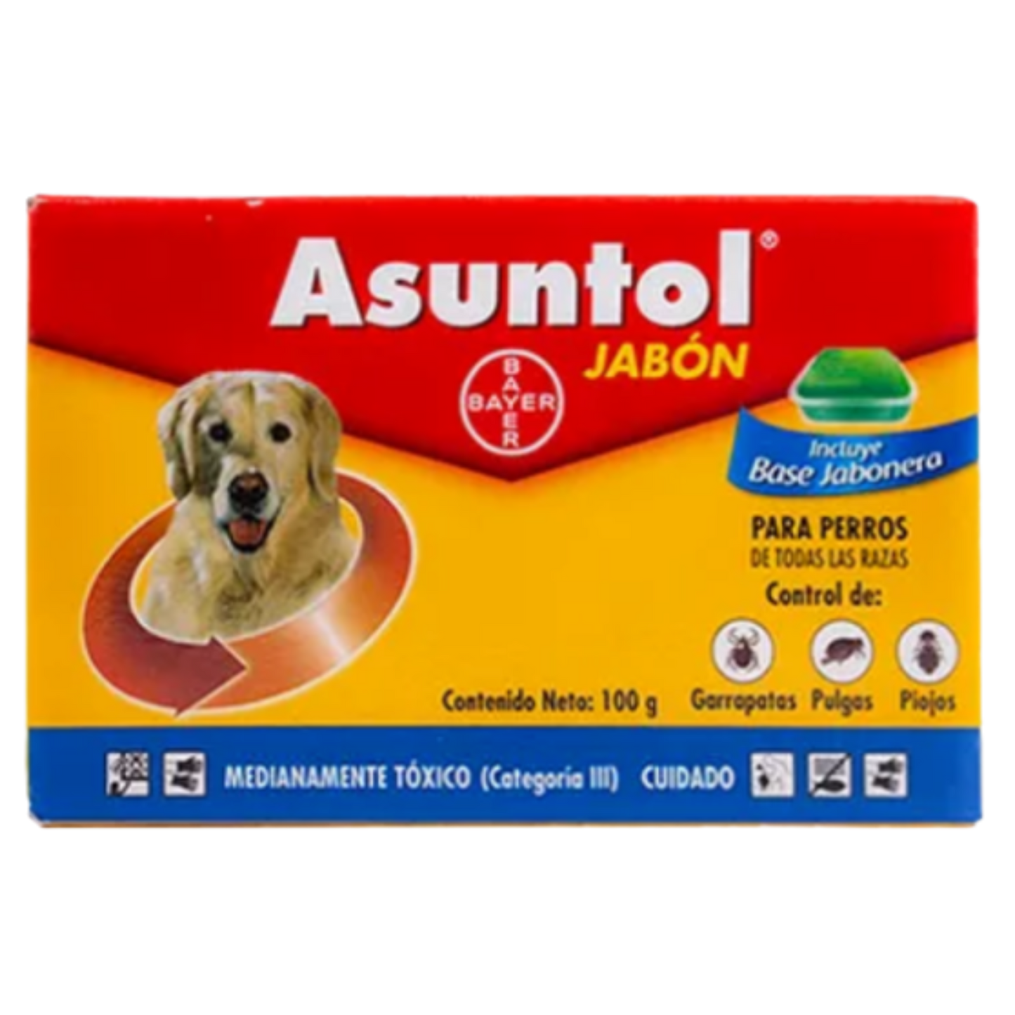 JABON ASUNTOL TODAS LAS RAZAS X 100G PERROS