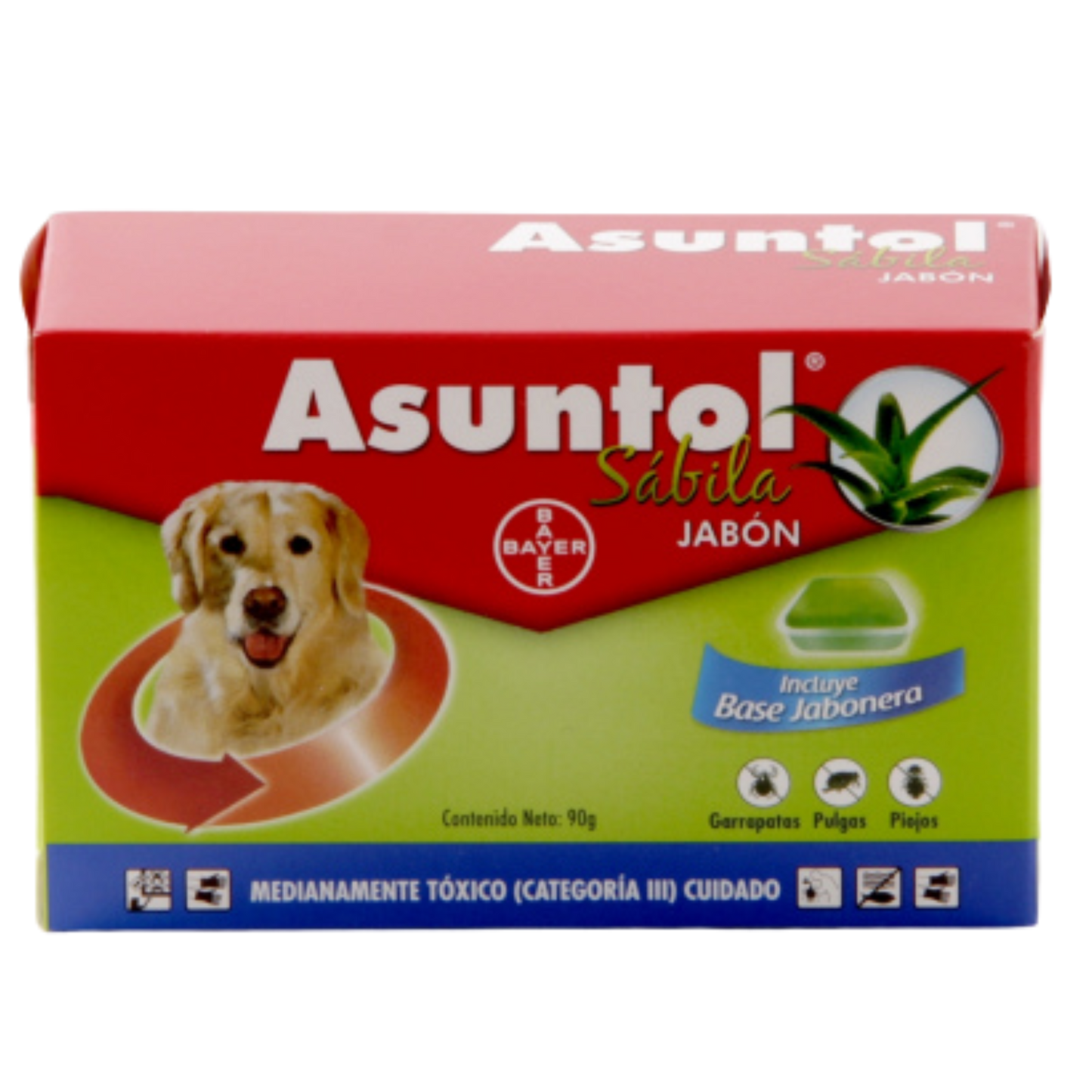 JABON ASUNTOL SABILA X 90G PERROS