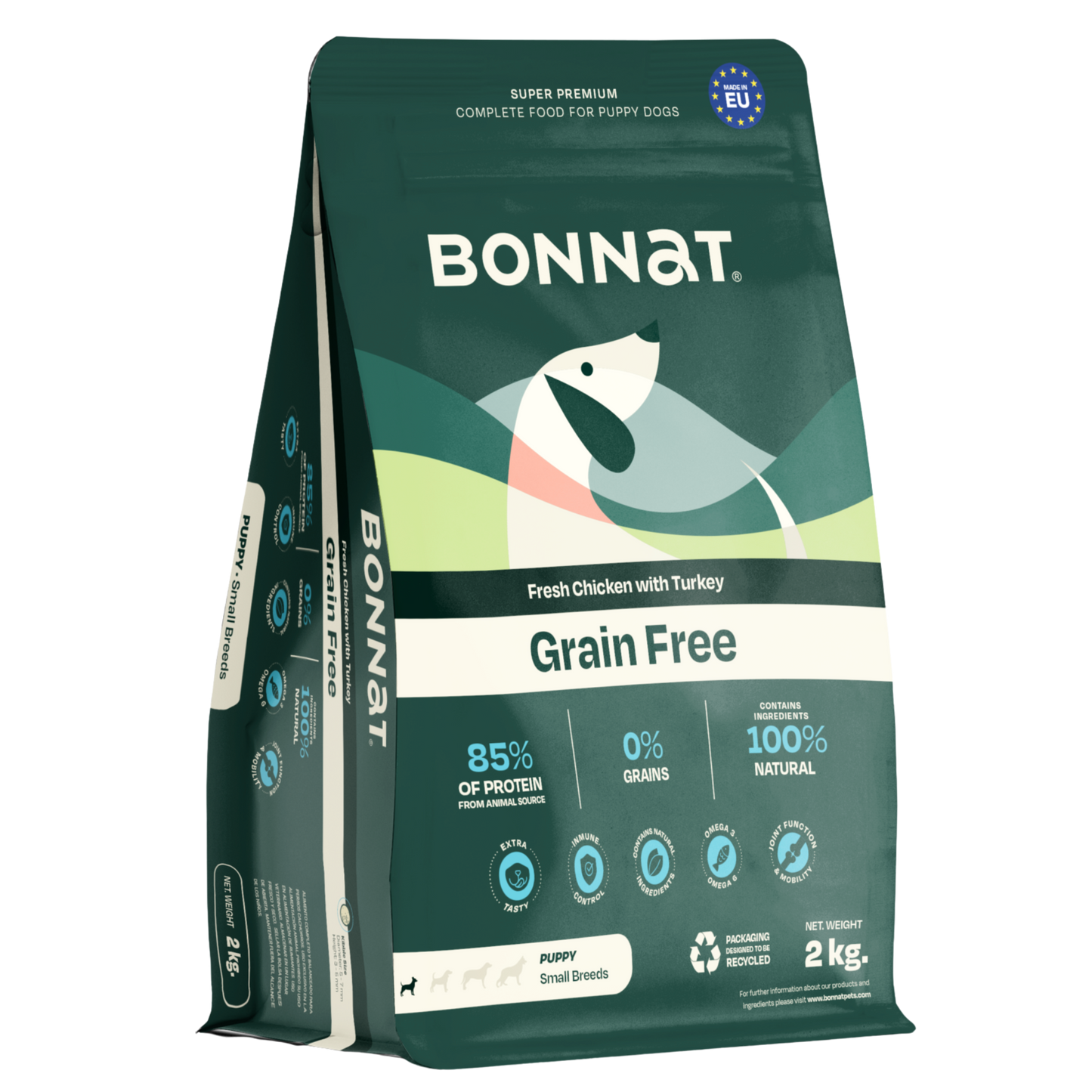 BONNAT GRAIN FREE CANINE PUPPY SMALL BREEDS X 2 KG
