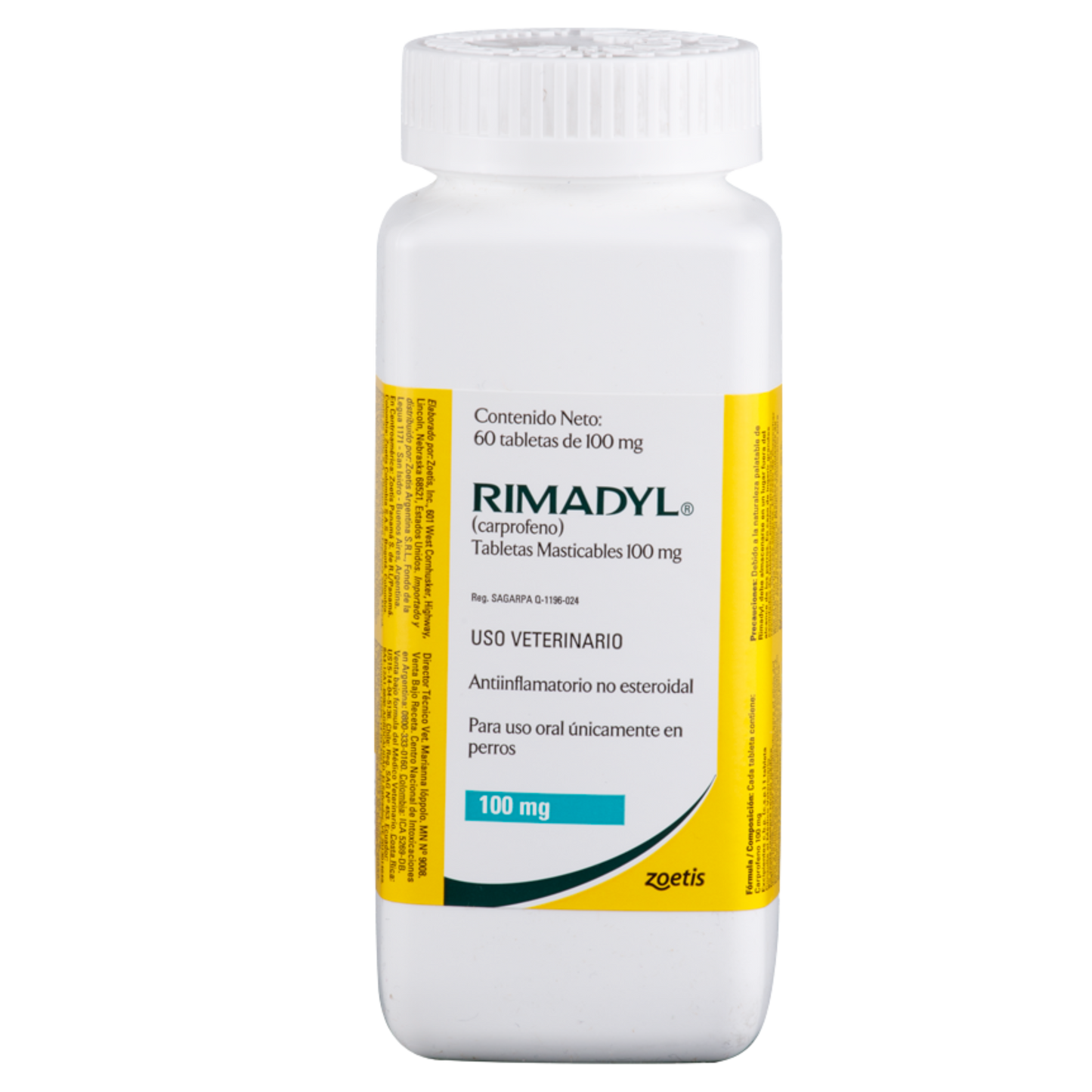 RIMADYL 100 MG X 60 TABLETAS