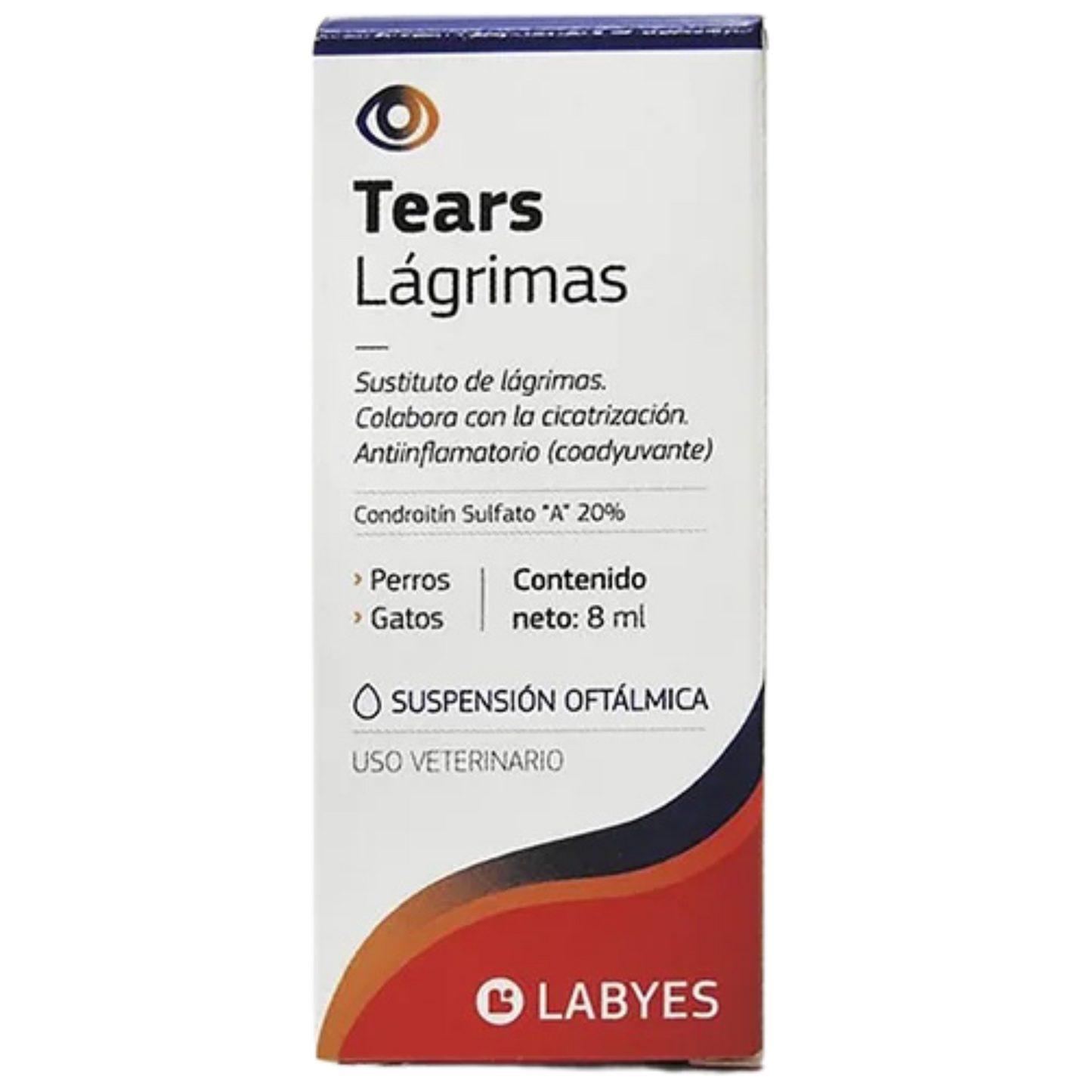 TEARS LAGRIMA SUSPENSIÓN OFTALMIA X 8 ML