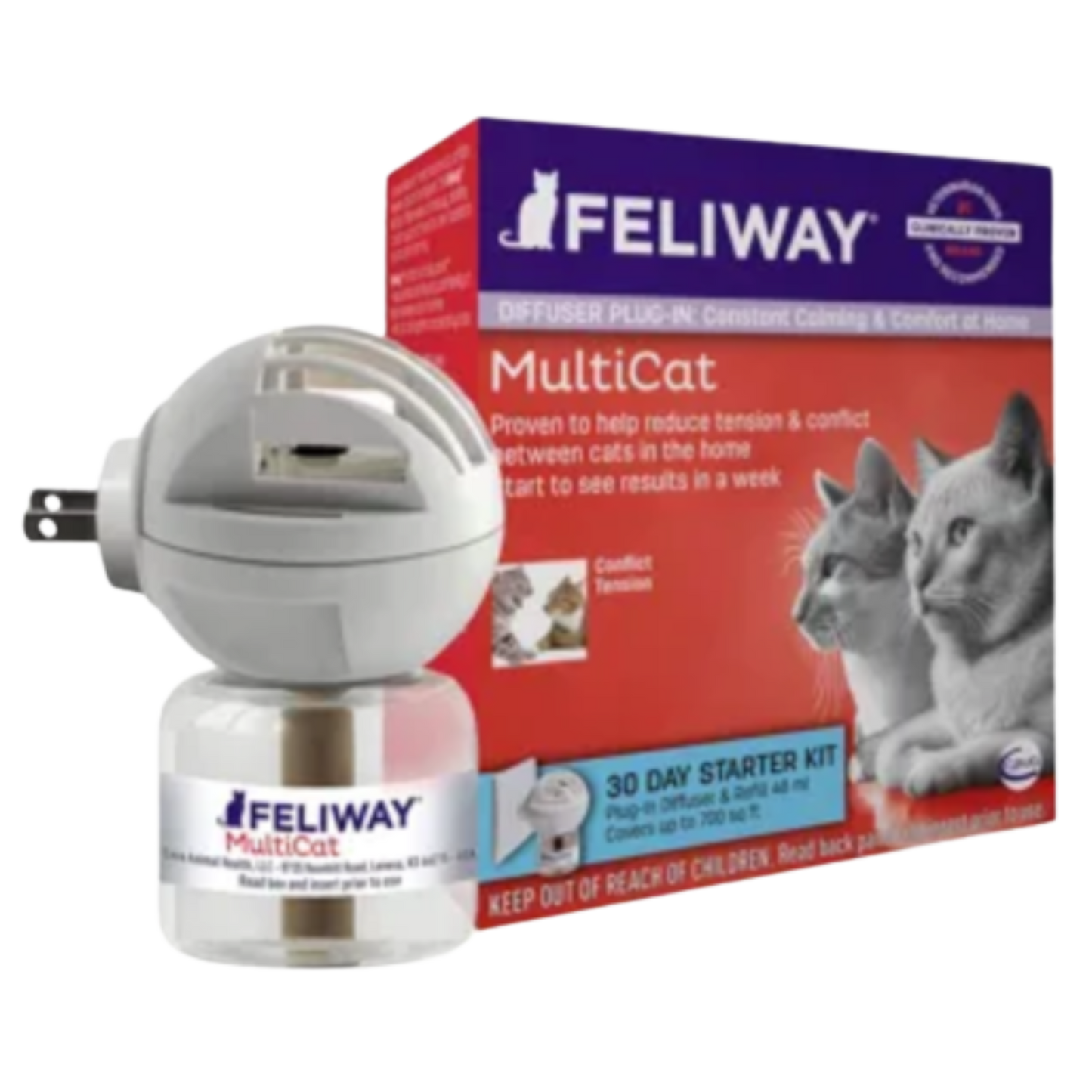 FELIWAY PROMO FRIENDS DIFUSOR Y RECARGA + RECARGA X 48 MIL