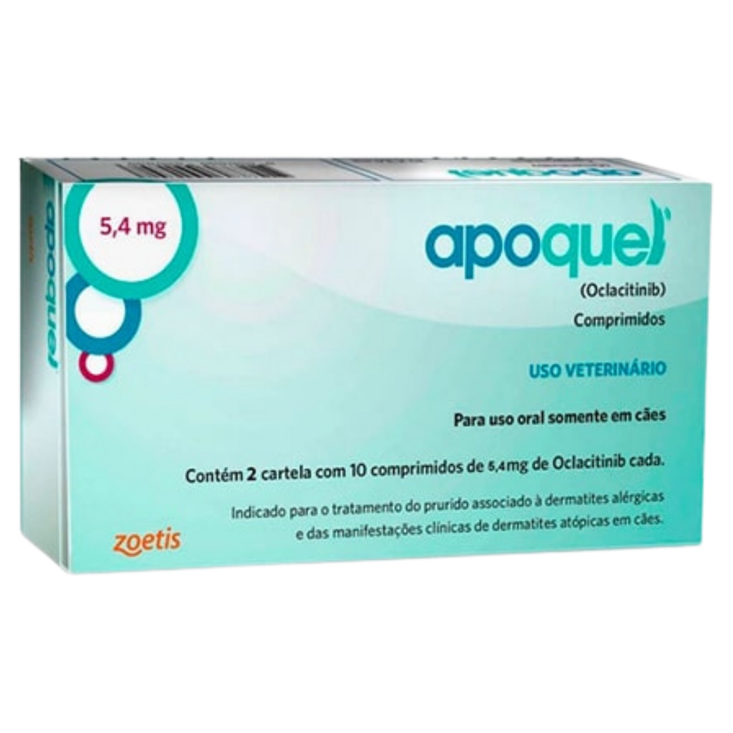 APOQUEL 5.4 MG X 20 TABS