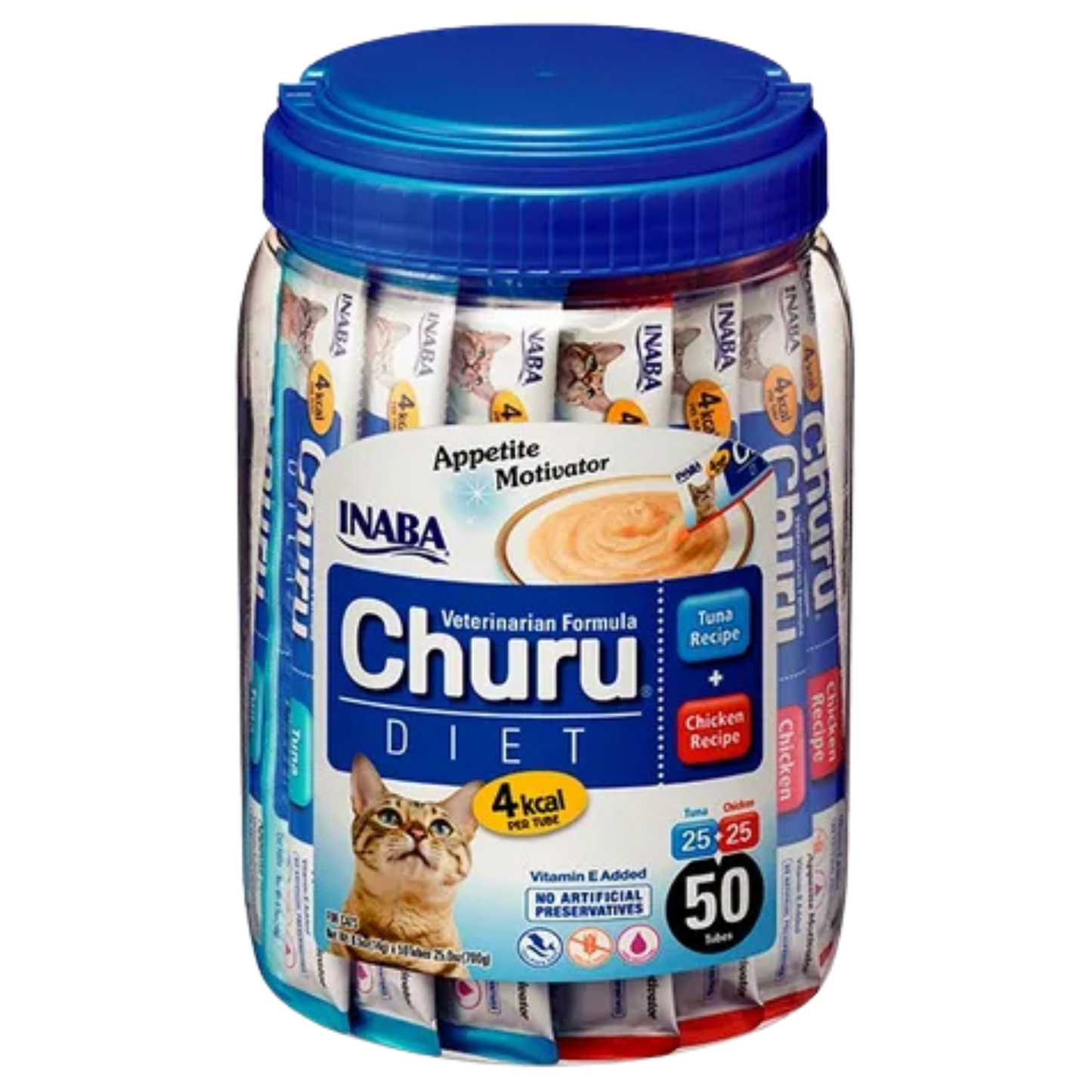 INABA CHURU BOMBONERA DIET APPETITE MOTIVATOR X 50 UNDS