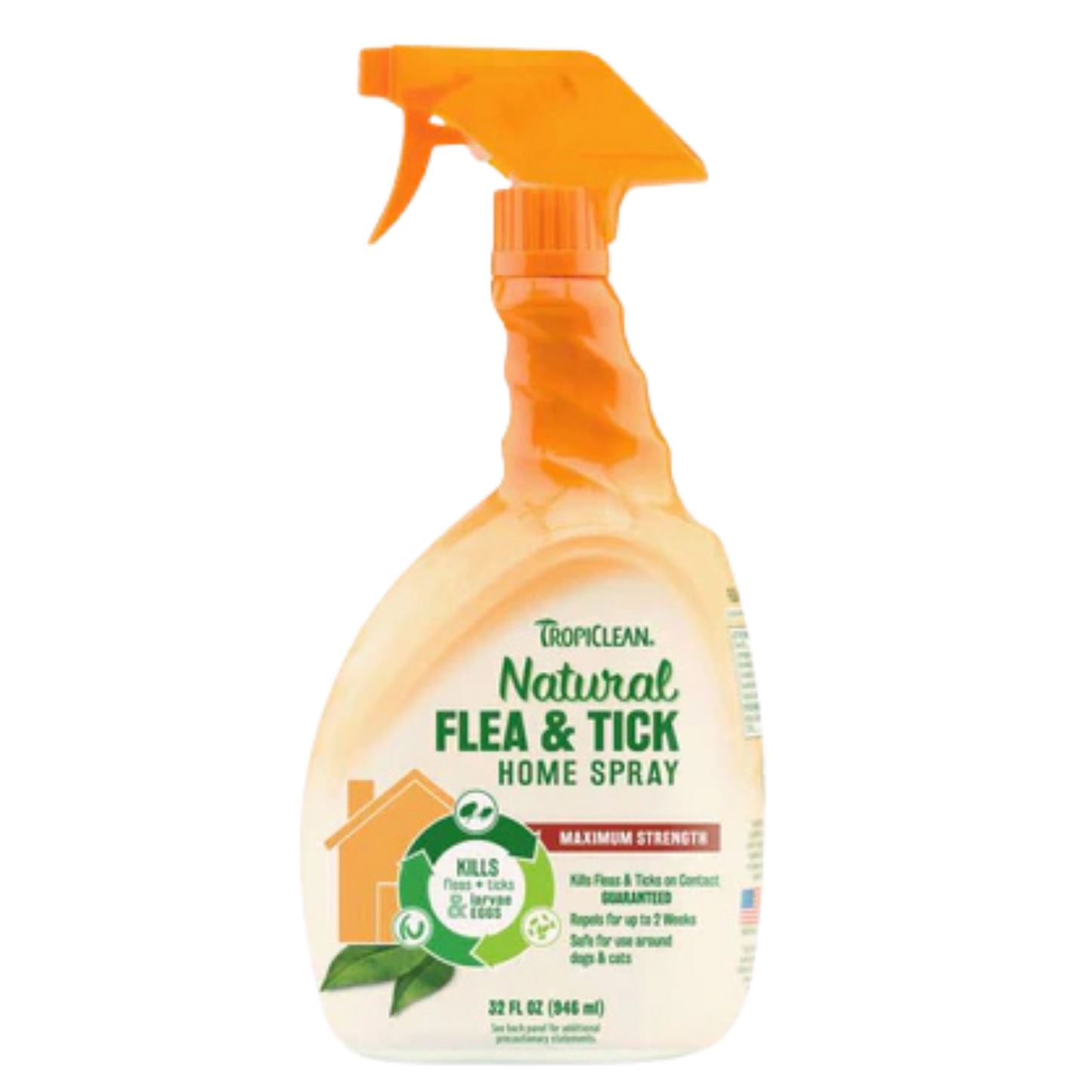 TROPICLEAN PULGAS Y GARRAPATAS MASCOTAS SPRAY 16 OZ
