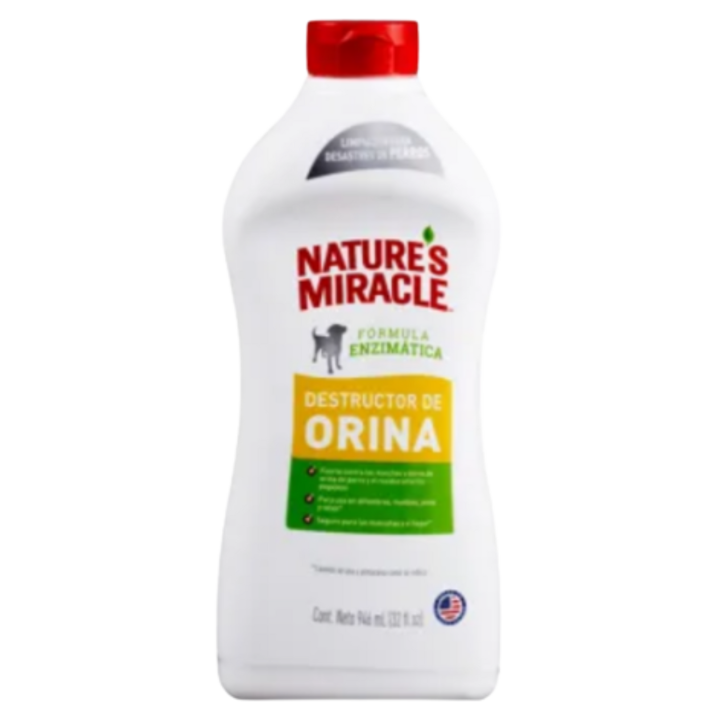 NATURE MIRACLE DESTRUCTOR DE ORINA X 32 OZ