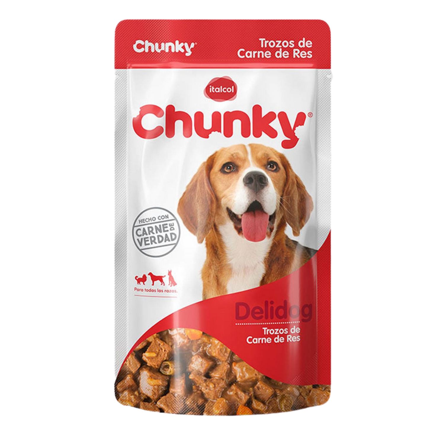 DELIDOG TROZOS DE CARNE X 100 GR