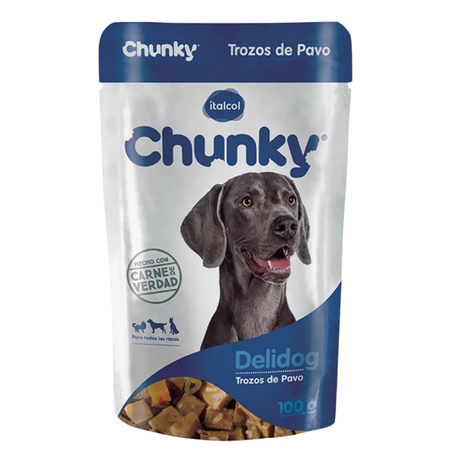 DELIDOG TROZOS DE PAVO X 100 GR