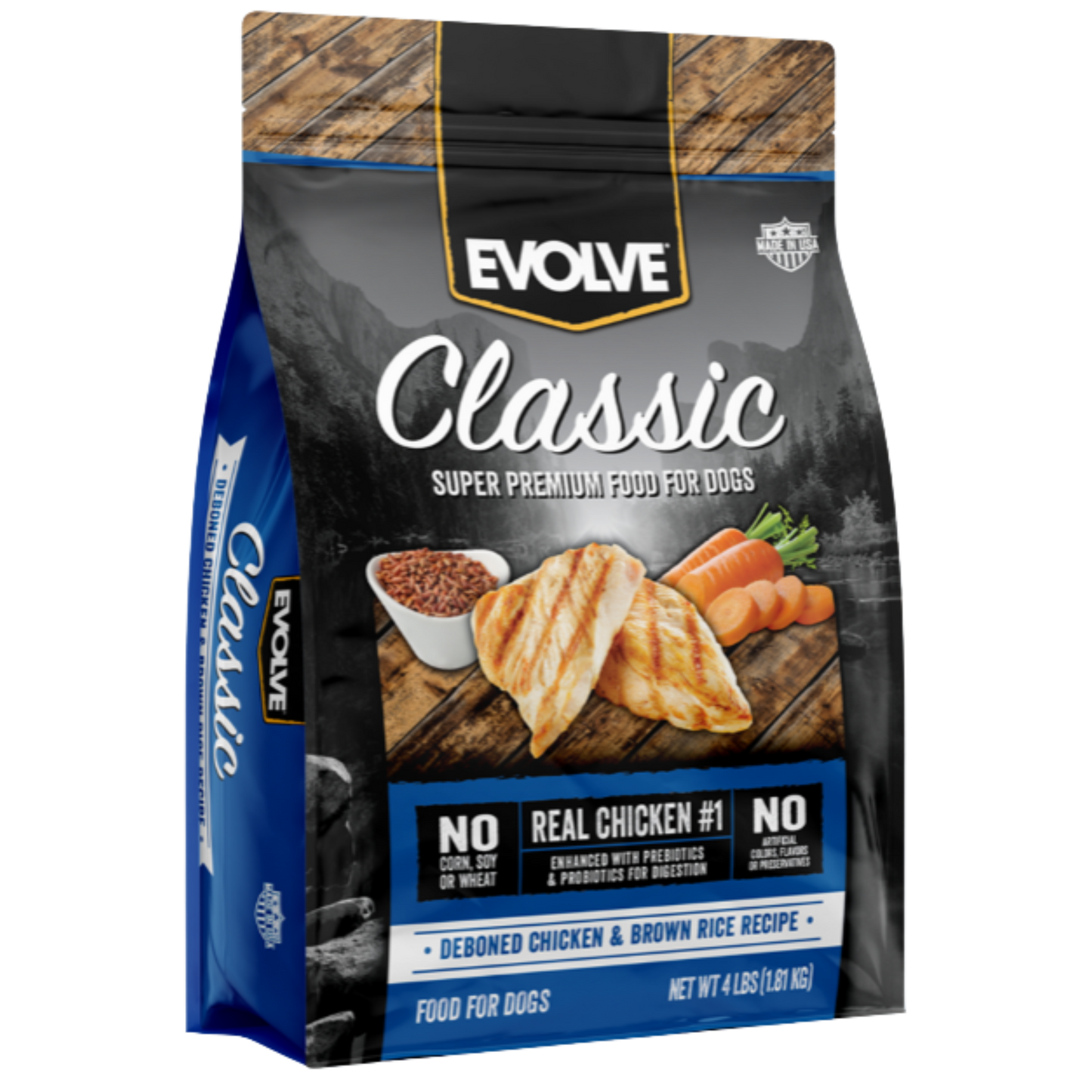 EVOLVE DOG CLASSIC CHICKEN X 30 LB - 13.6 KG