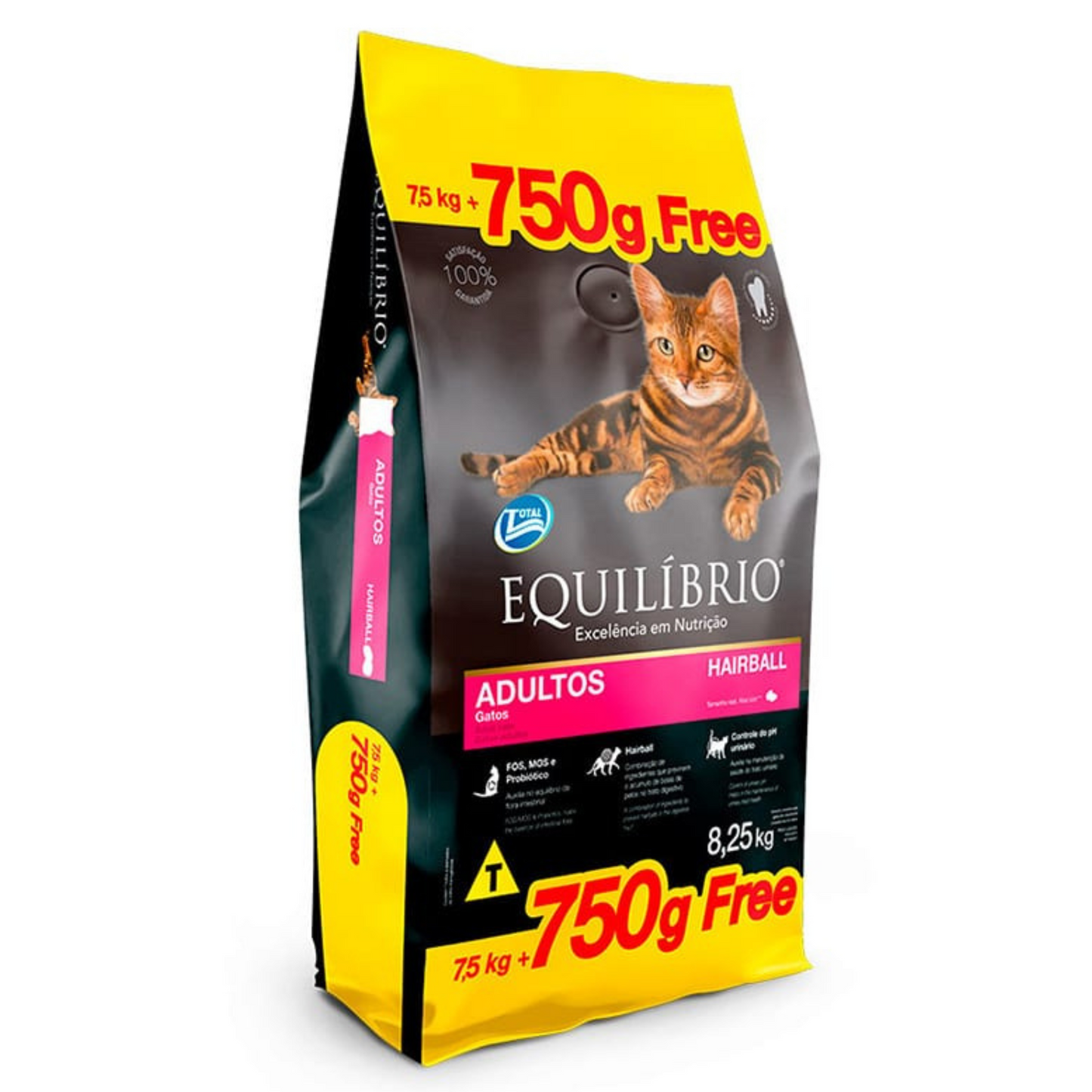EQUILIBRIO F GATO ADULTO X 8.25 KG