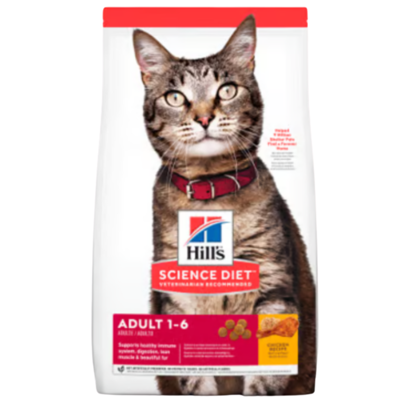 HILLS F ADULTO OPTIMAL CARE 1-6 X 4 LB 1.81 KG