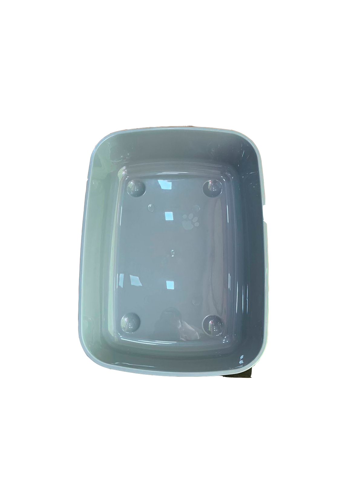 SANITARIO IRIZ PEQ. 42X30X10CM GRIS