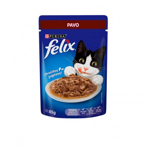 FELIX POUCH PAVO X 85 GR