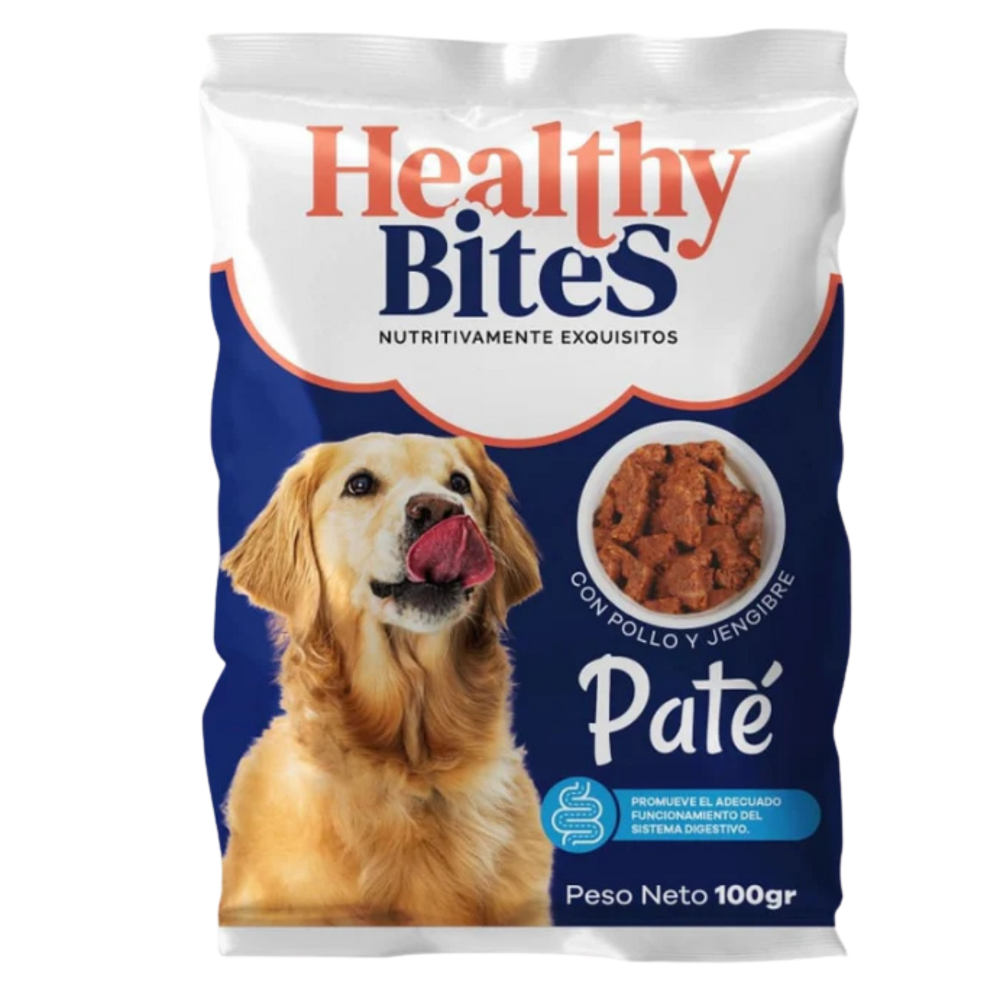 HEALTHY BITES PATE PERRO DIGEST SOBRE X 100 GR