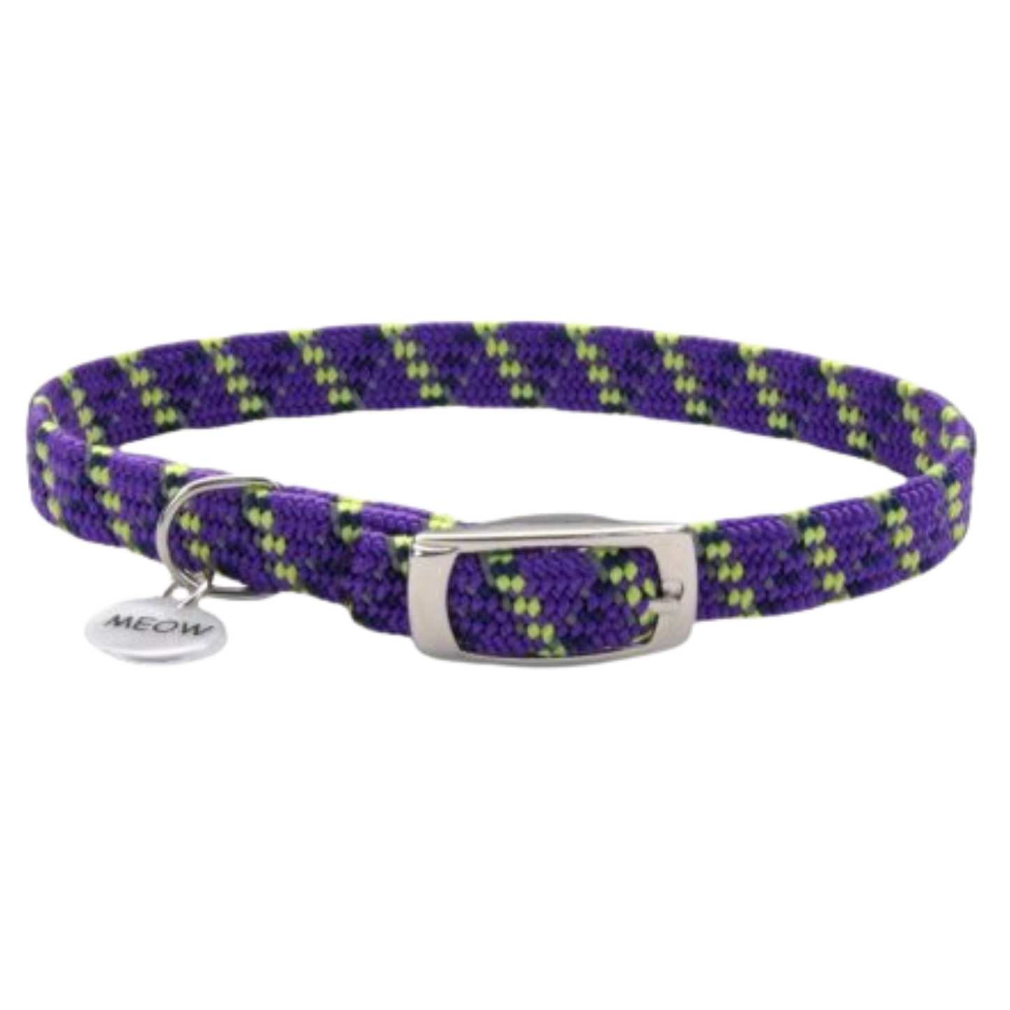 COASTAL COLLAR GATO ELASTACAT REFLECTIVO MORADO