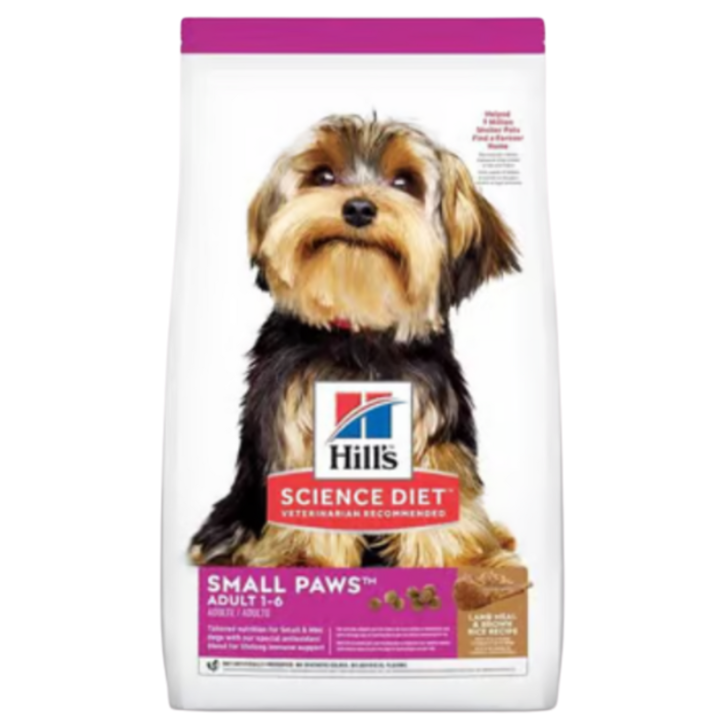 HILLS C ADULTO SMALL PAWS L&R X 4.5 LB 2.04 KG