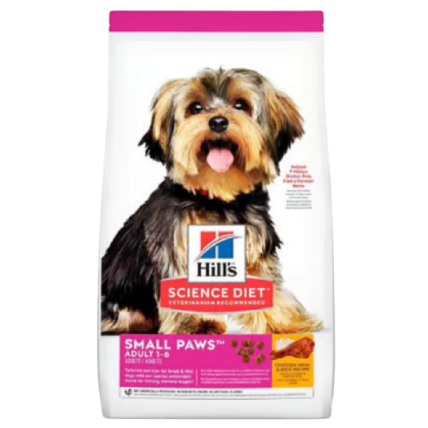 HILLS C ADULTO SMALL PAWS X 4.5 LB 2.04 KG