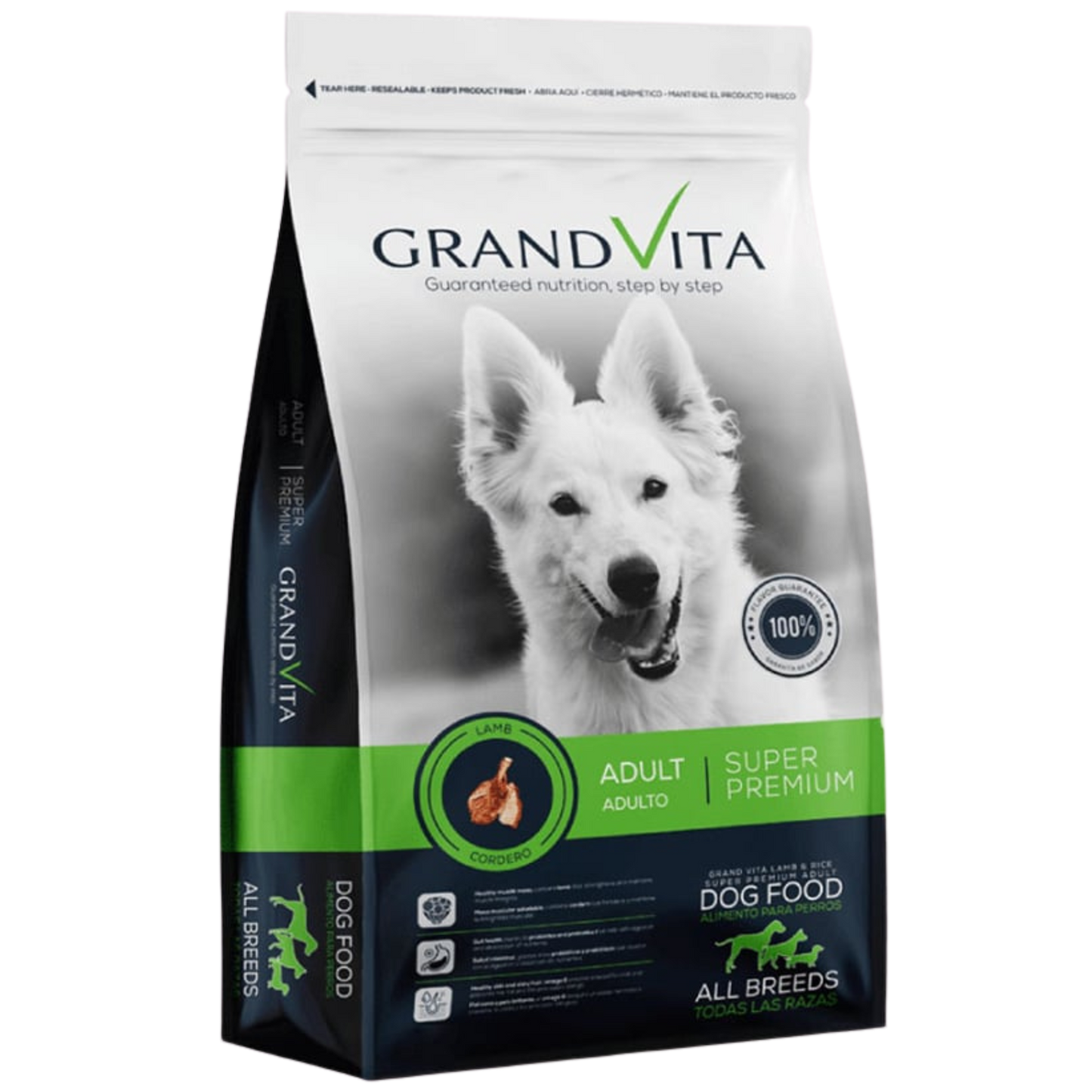 GRAND VITA CORDERO ADULTO X 3 KG