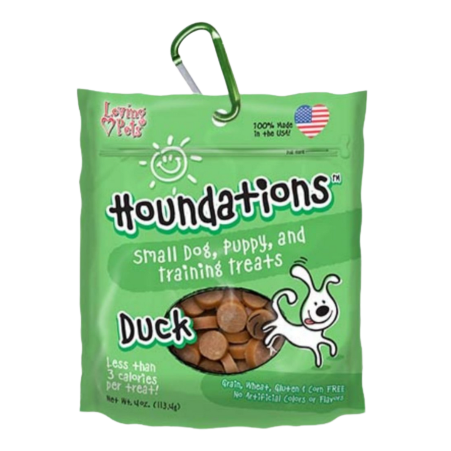 HOUNDATIONS DOG SNACK CHICKEN - POLLO 4 0Z 113 GR