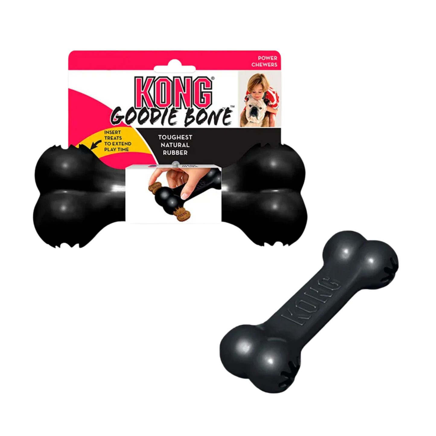 KONG PERRO CAUCHO EXTREME HUESO LARGE