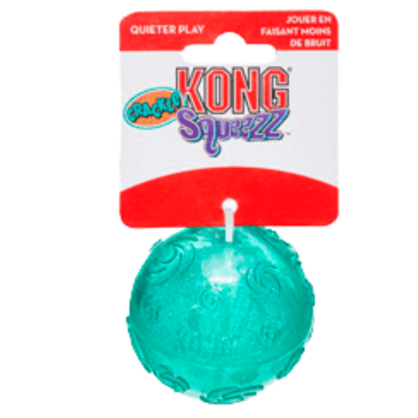 KONG PERRO CRACKLE PELOTA MEDIUM