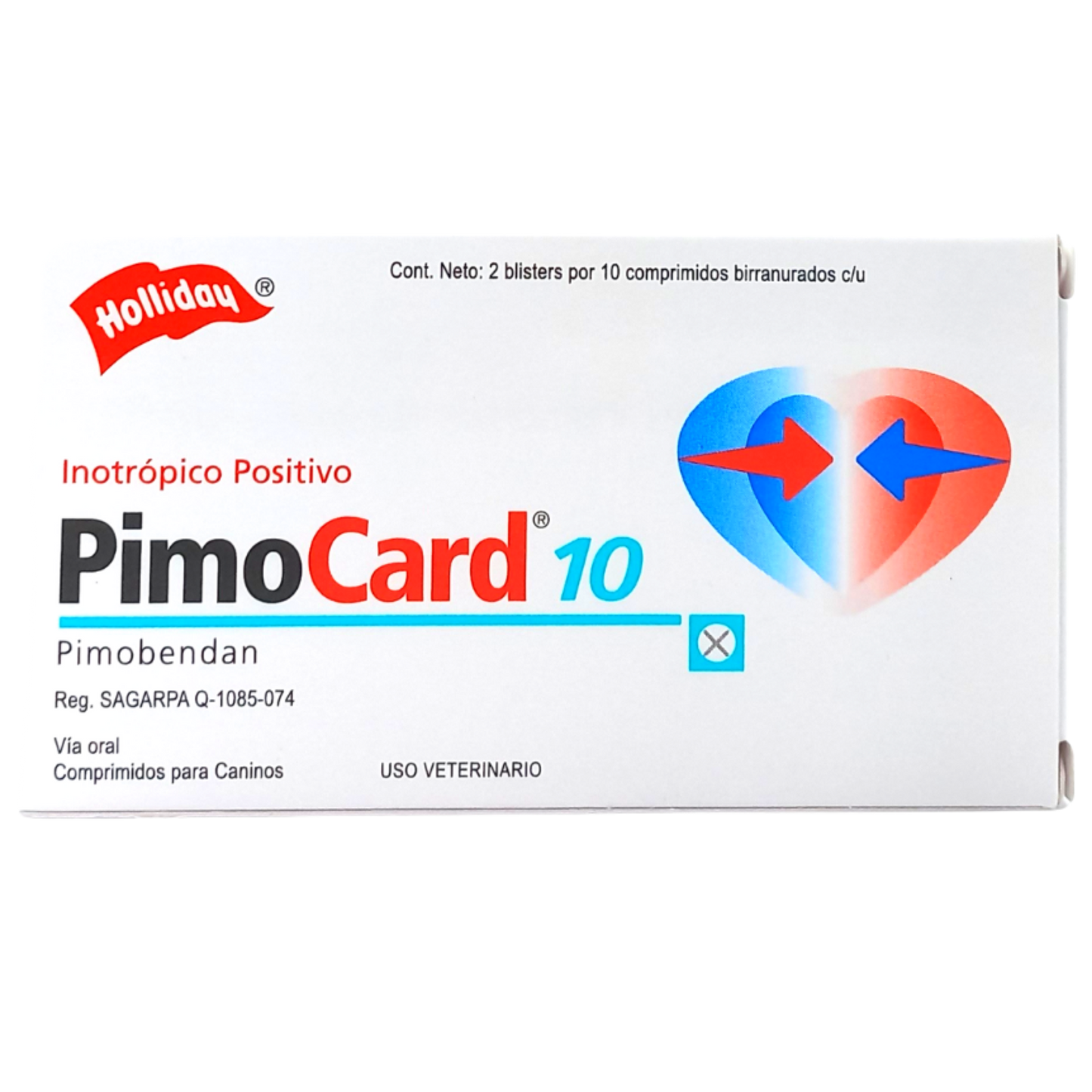 PIMOCARD 10 MG X 20 TABS