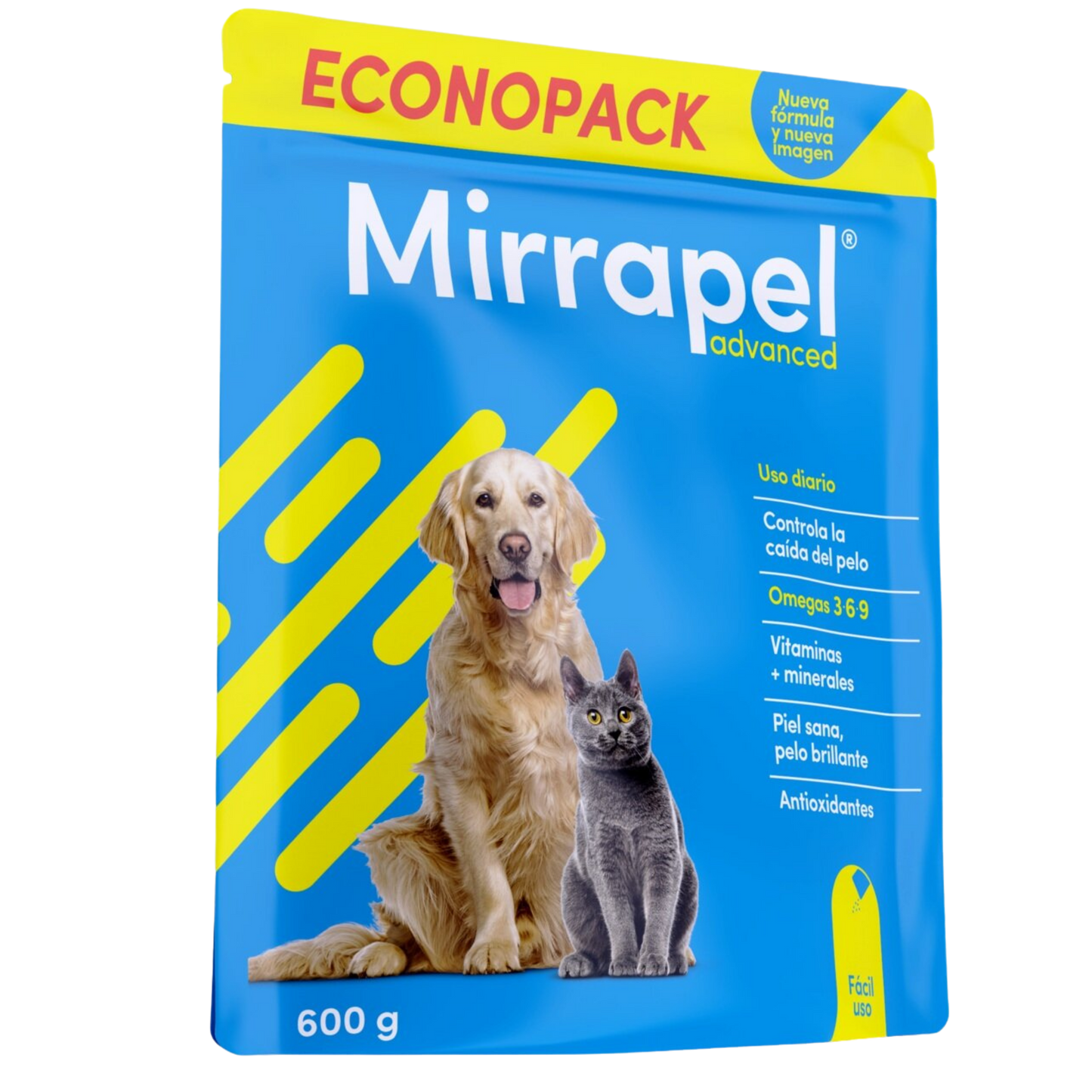 MIRRAPEL PETS ADVANCED POLVO X 600 GR