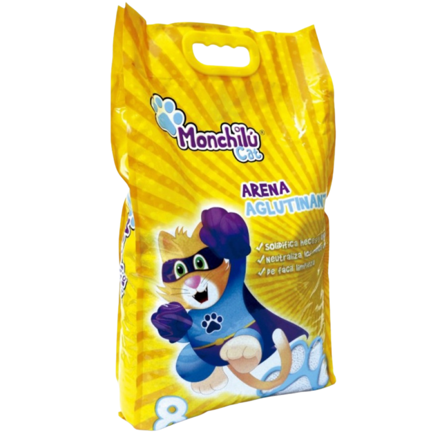 ARENA MONCHILÚ X 8KG EN BOLSA AMARILLA
