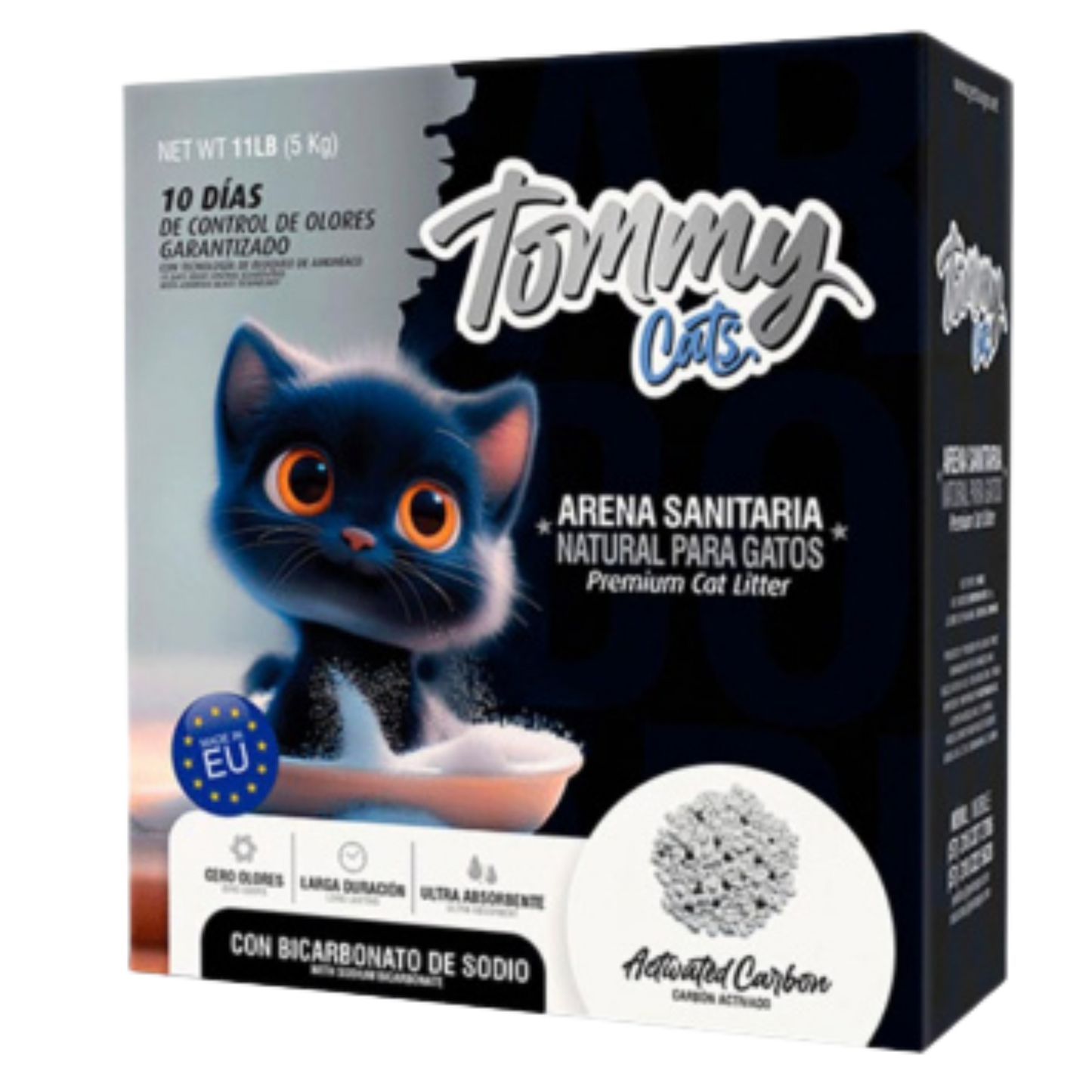 ARENA TOMMY CARBON ACTIVADO CAJA*5KL