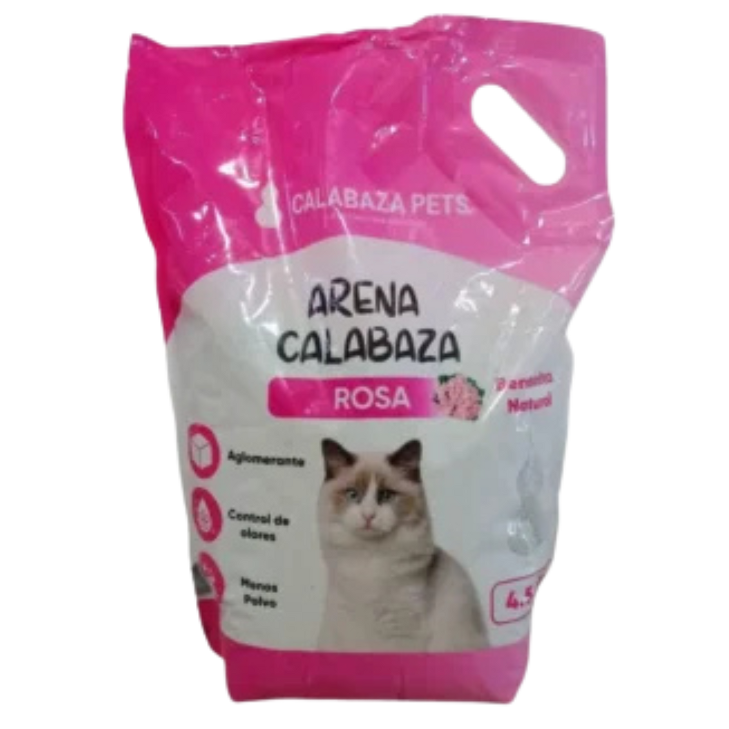 ARENA CALABAZA X4.5KL ROSA