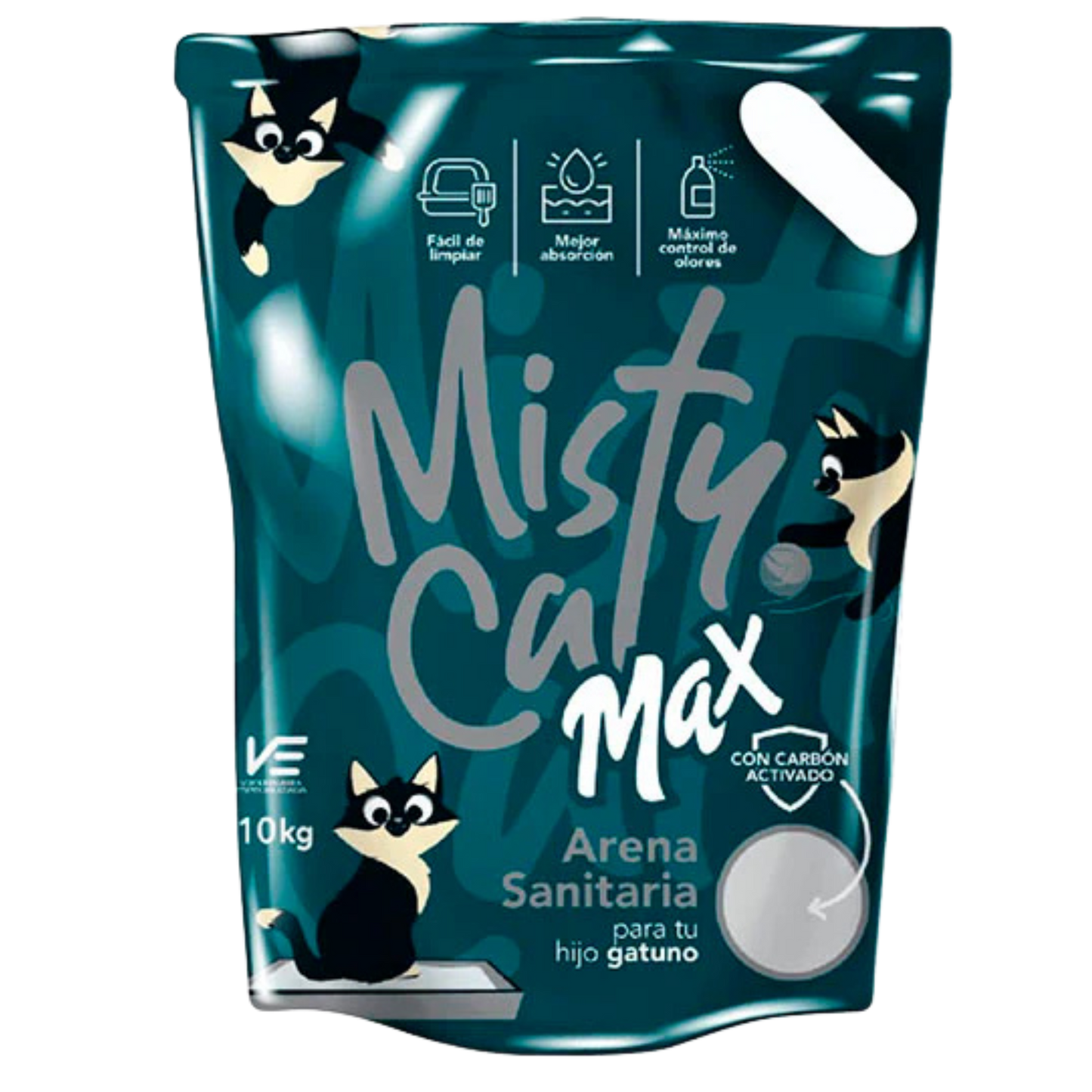 ARENA MISTY CAT MAX X 10 KG CARBON